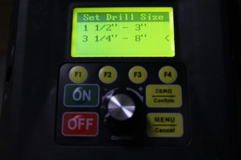 Cutter size