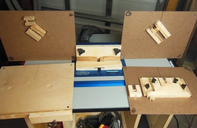 Band saw and router jigs