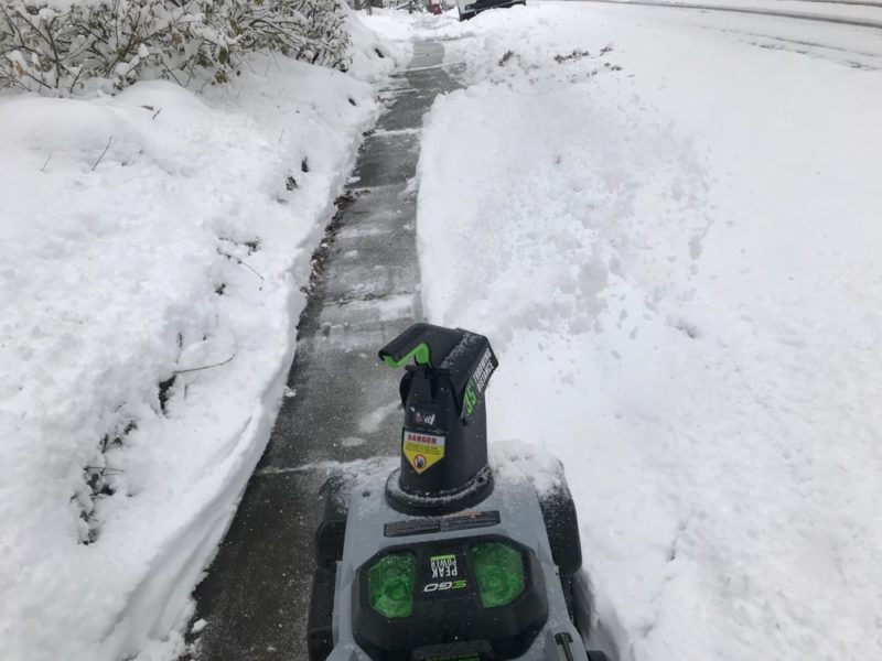 ego snow blower