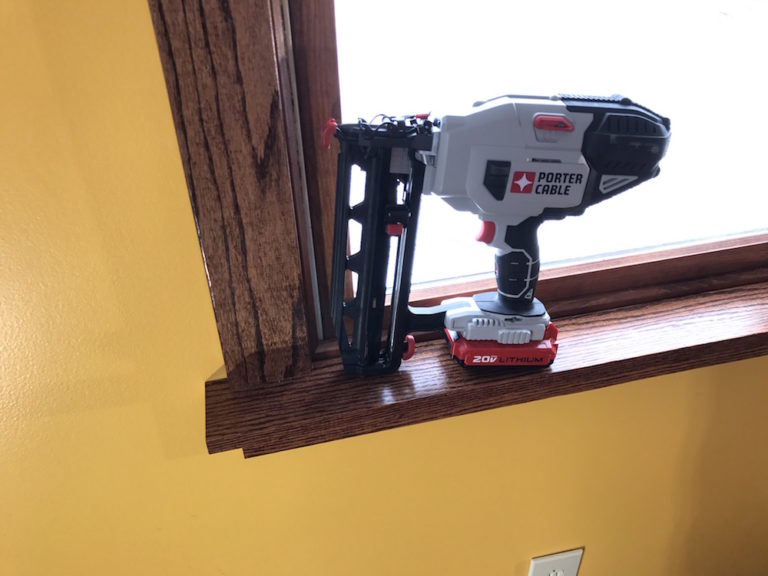 porter cable 20v max finish nailer