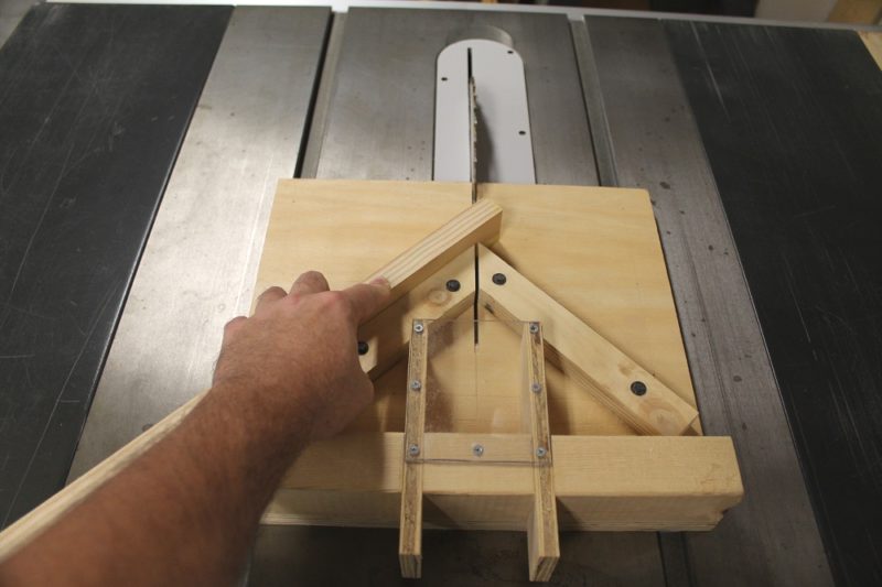 Mitering the ends