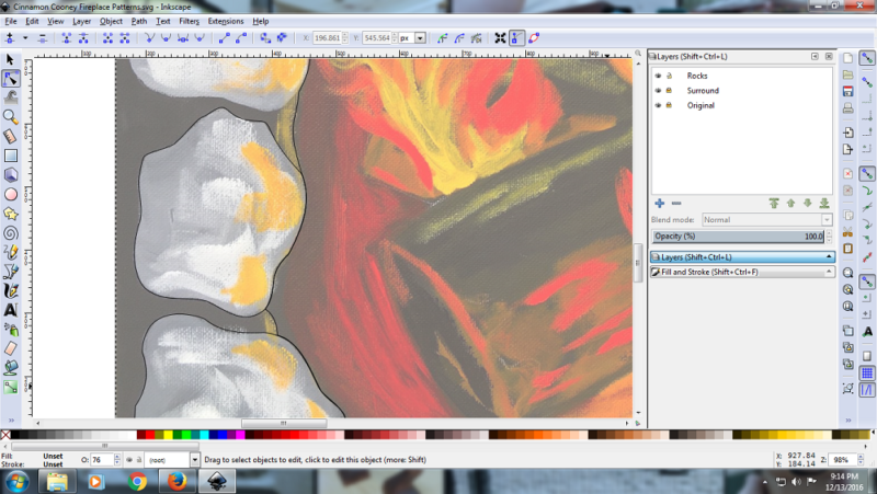 Smoothed lines
