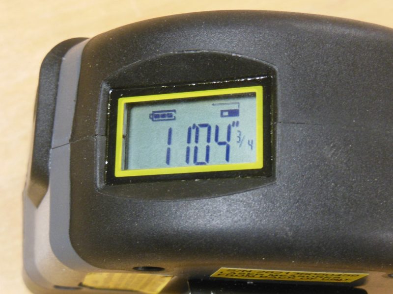 2-In-1 Laser Tape Measure LCD