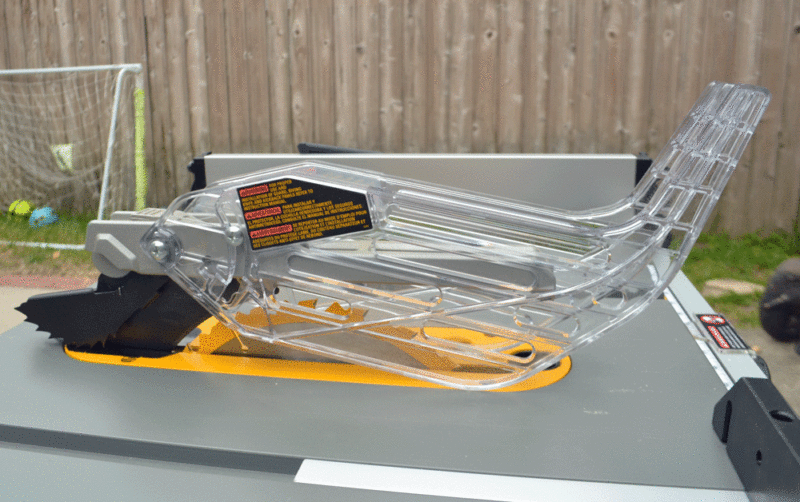 DWE7480 Blade guard and riving knife