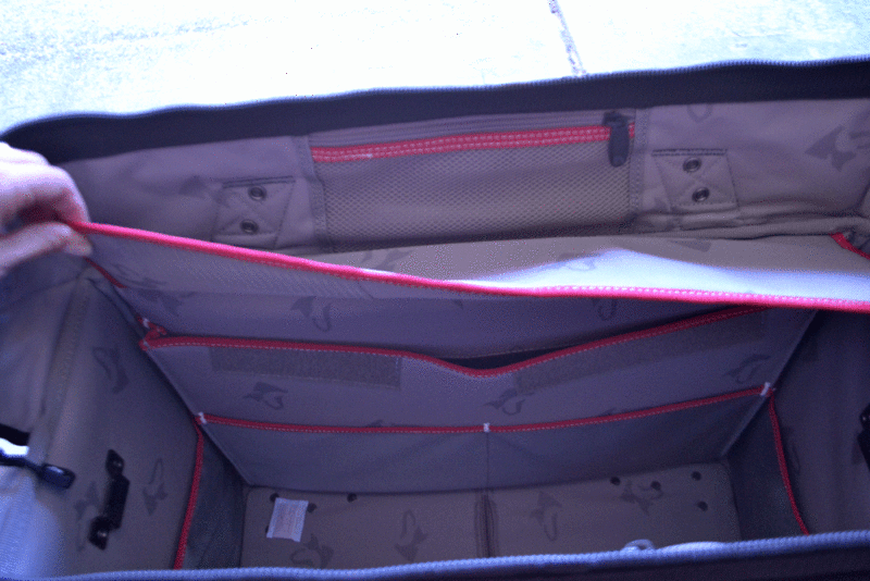 Husky rolling tote ready for tools