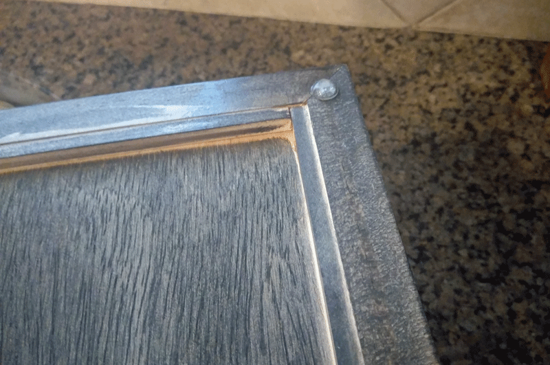 DIY tray rubber feet