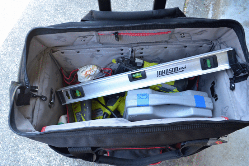Husky rolling tote review contents