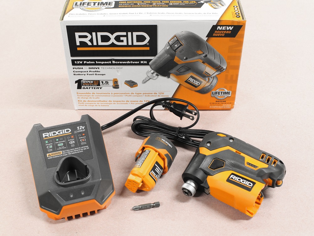 Ridgid Palm Impact Driver R8224K Put To The Test