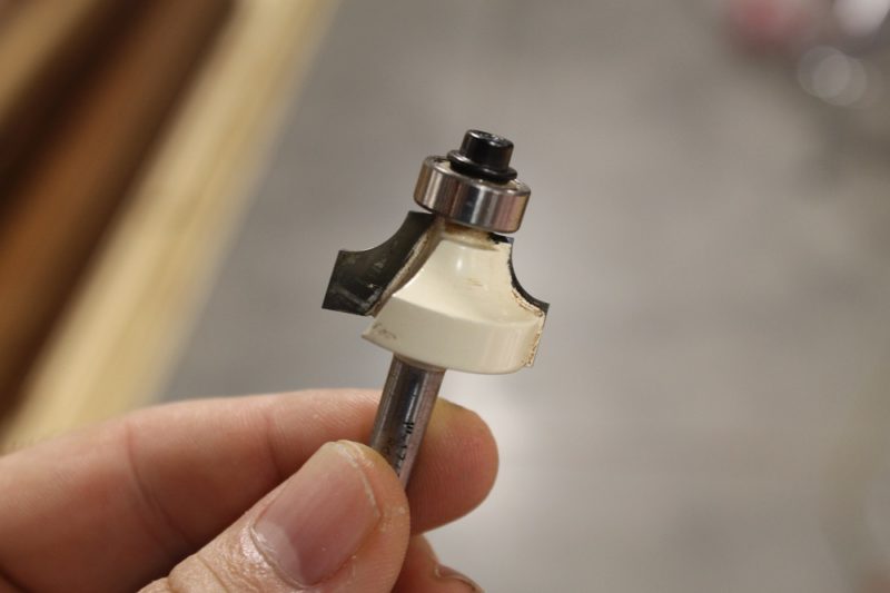 1/4" roundover bit