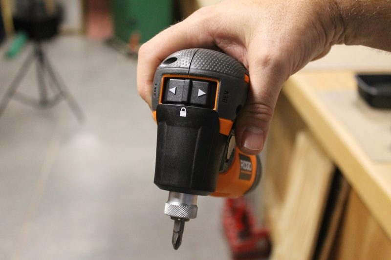 Forward/reverse/lock switch