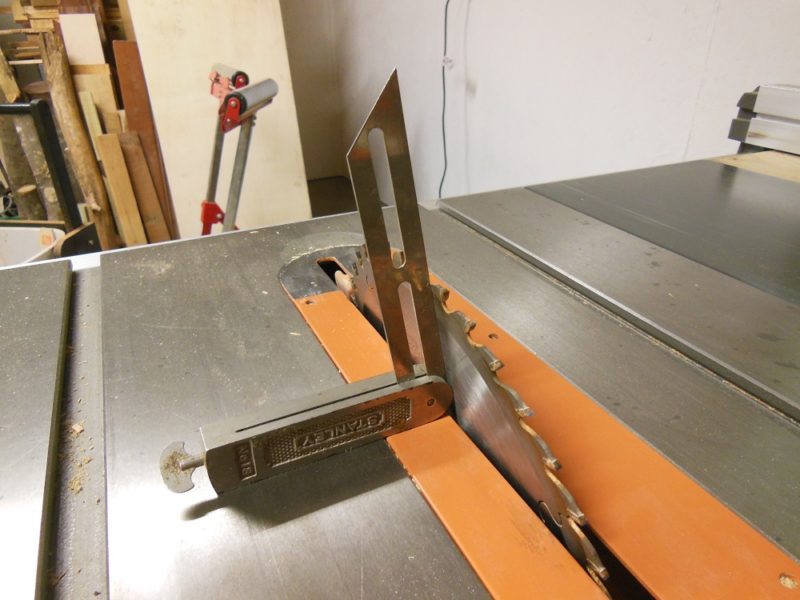 Tilt the blade