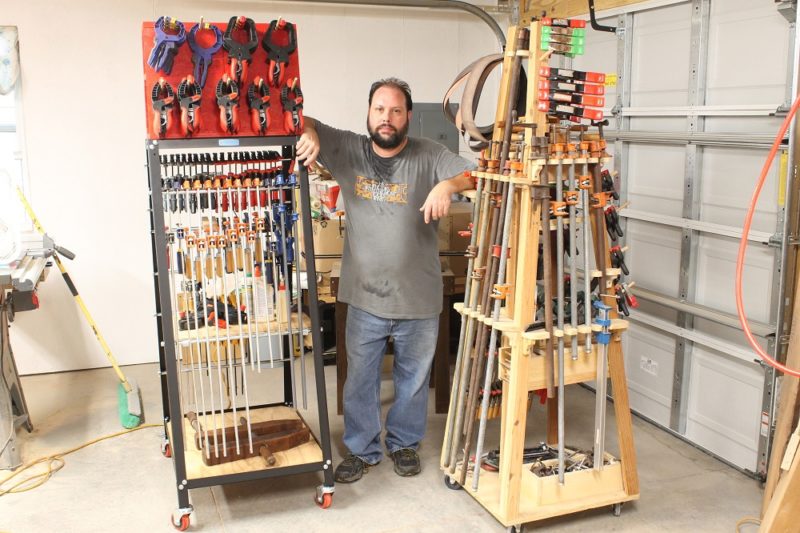 Clamp racks