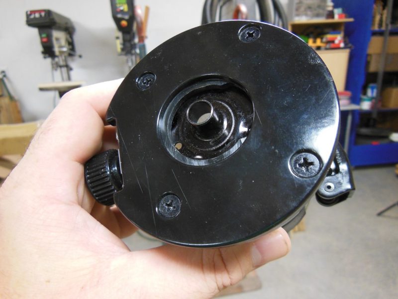 Included bushing in place