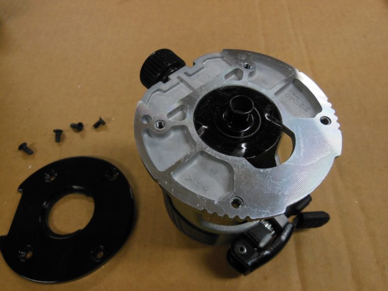 Removed sole plate