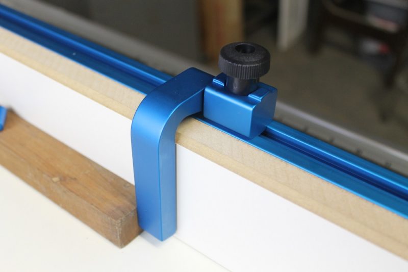 Crosscut sled flip stop