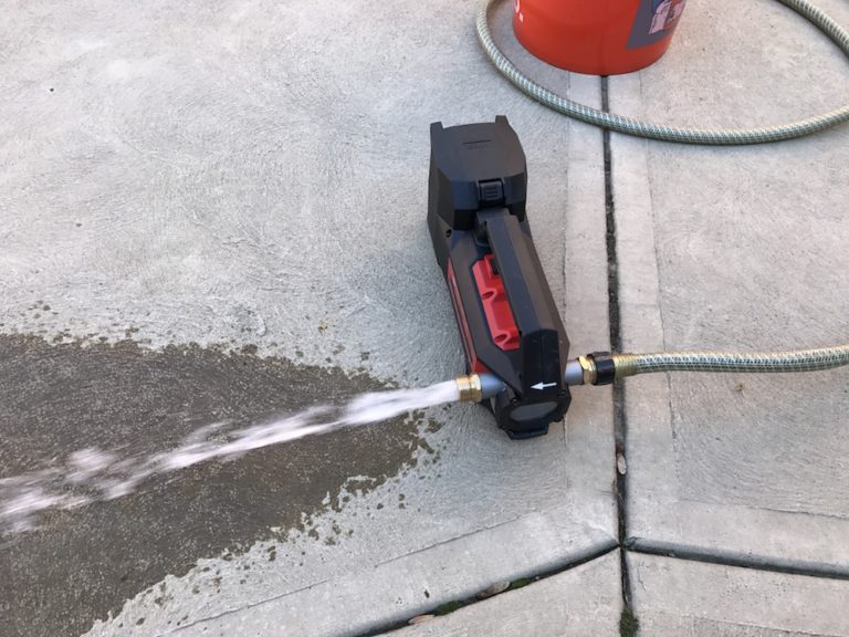 Milwaukee M18 Transfer Pump Add A Hose, The Water Flows Home Fixated