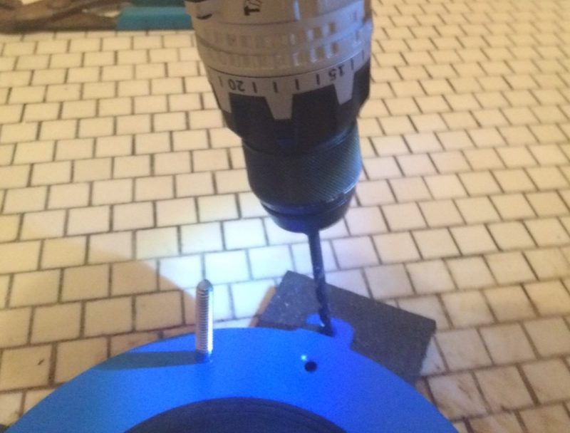 predrilling for tapcon fasteners
