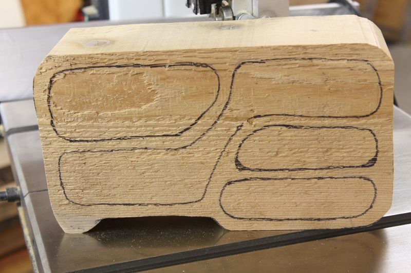 Drawers laid out