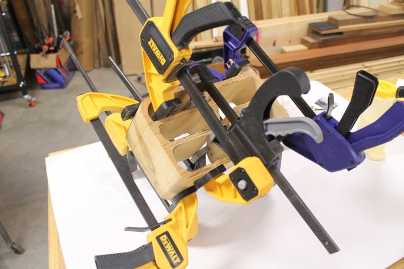 Clamped up carcass