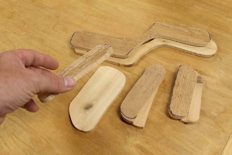 Drawer fronts and backs