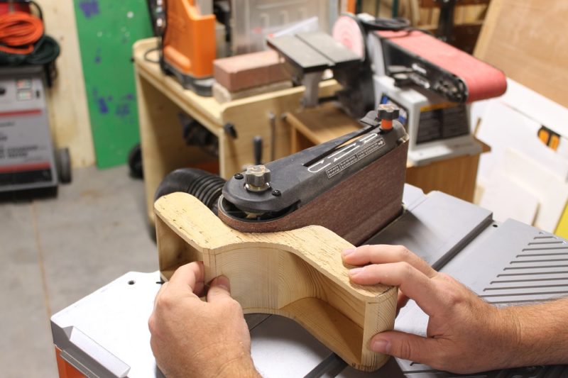 Sanding the curves