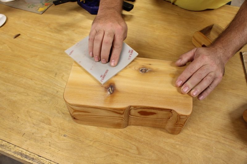 Final sanding