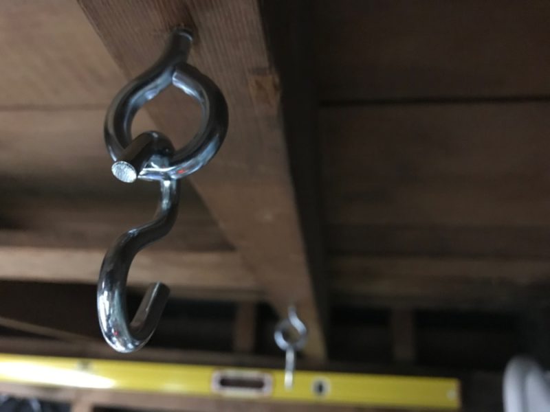 led garage light installation 2