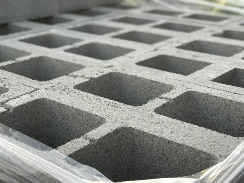 concrete blocks