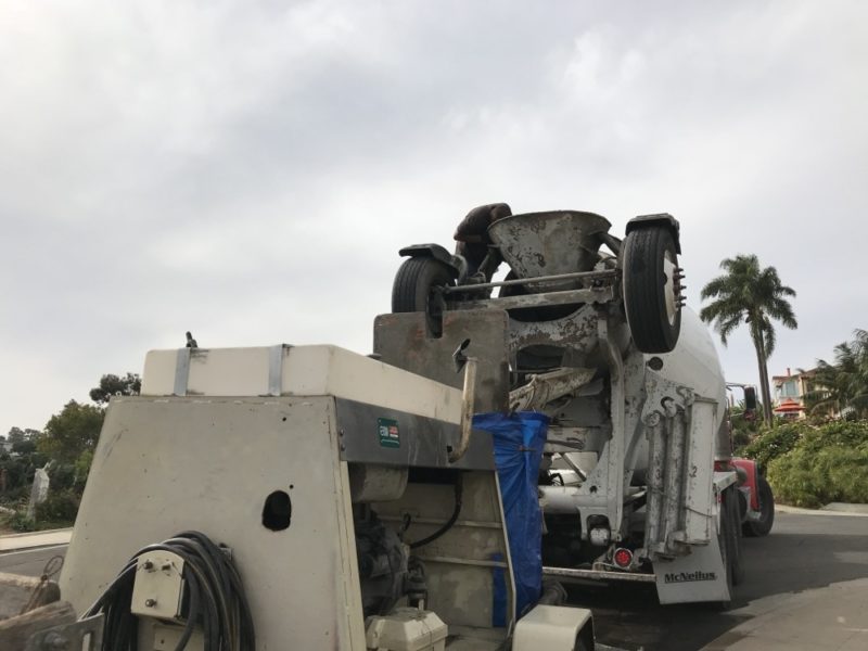 concrete pumper