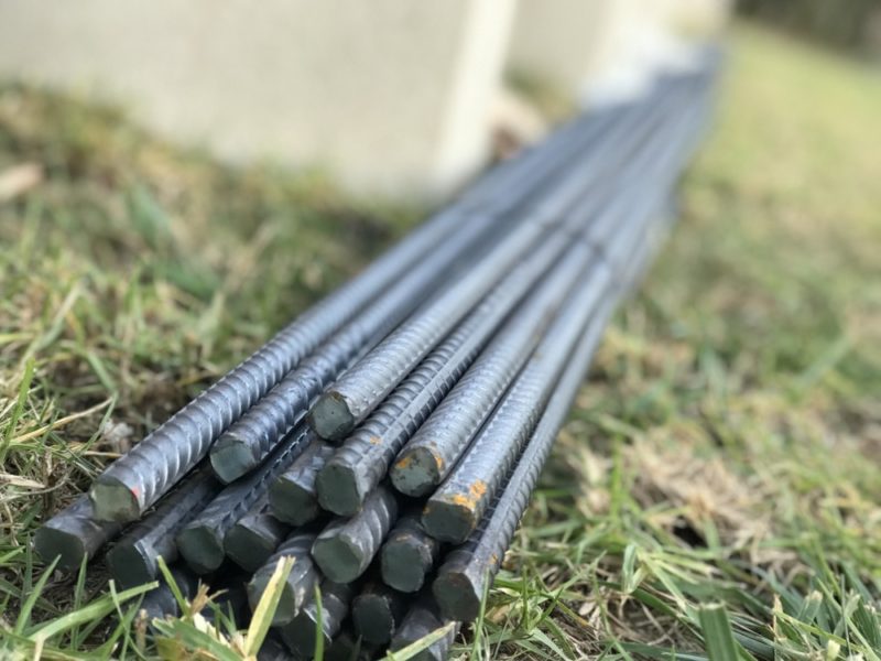 rebar for concrete block wall