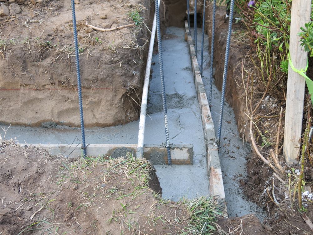 Concrete Footings For Retaining Wall | Tyres2c