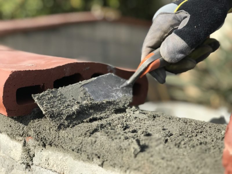wall cap installation