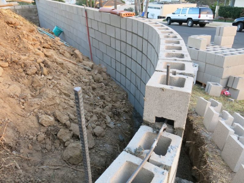 How To Build A Concrete Block Wall Foundation