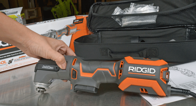 Ridgid JobMax review changing head