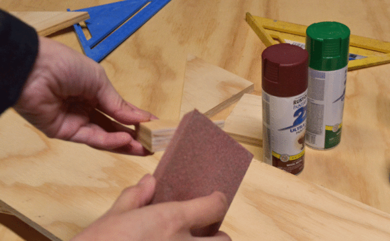 easy DIY christmas decoration cuts
