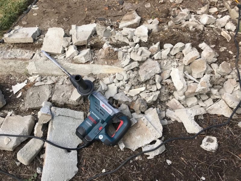 concrete demo
