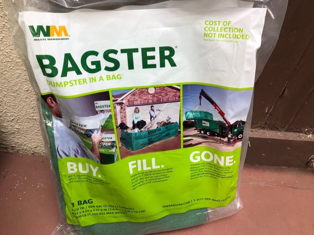 What Items Can and Can't Go in a Bagster?