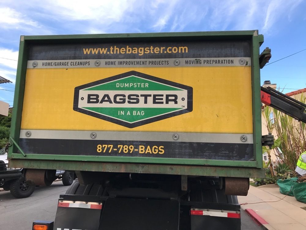 Our Adventures In Renting A Bagster Dumpster