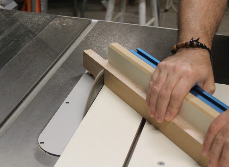 Mitering the end