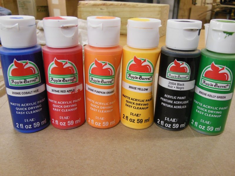 Acrylic paints