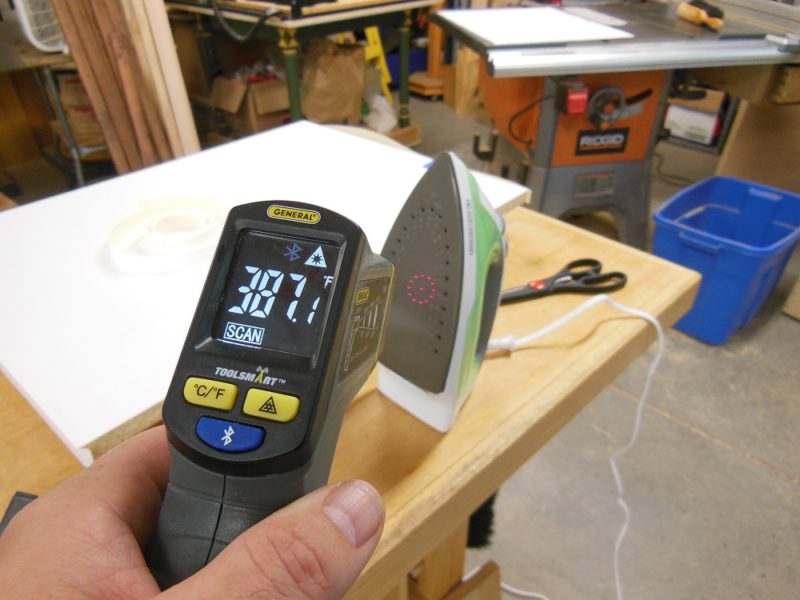 Iron on cotton setting