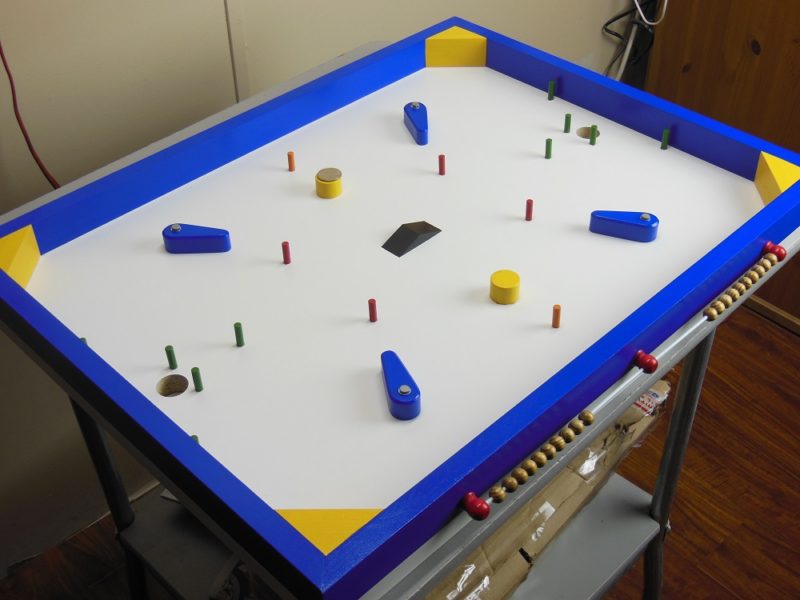 Quarter hockey game board