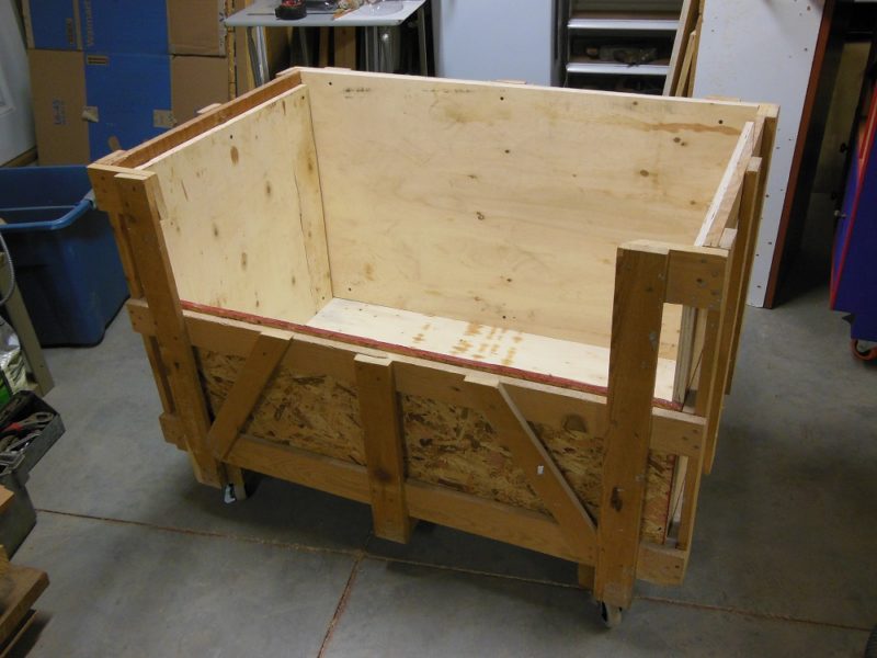 From crate to scrap bin