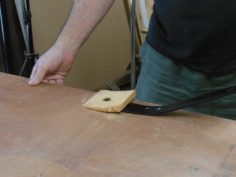 Removing the remains