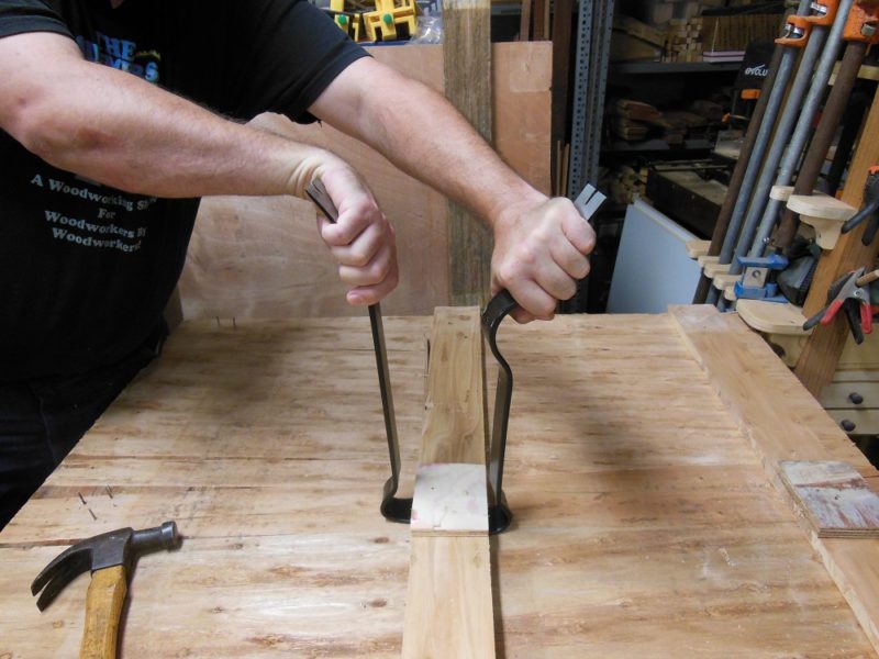 Removing a plywood spanning member