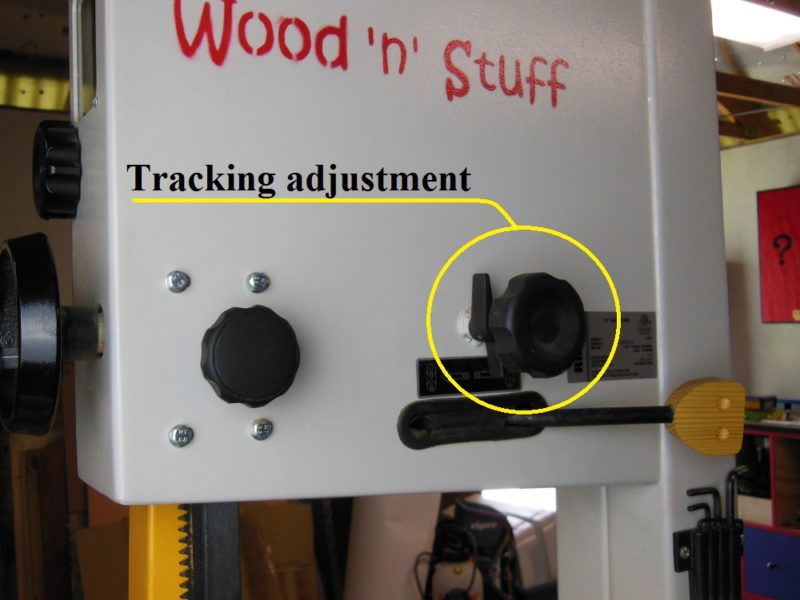 Tracking adjustment