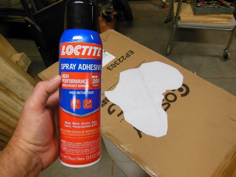 Spray glue