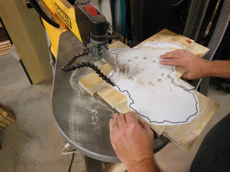 Cutting the shape