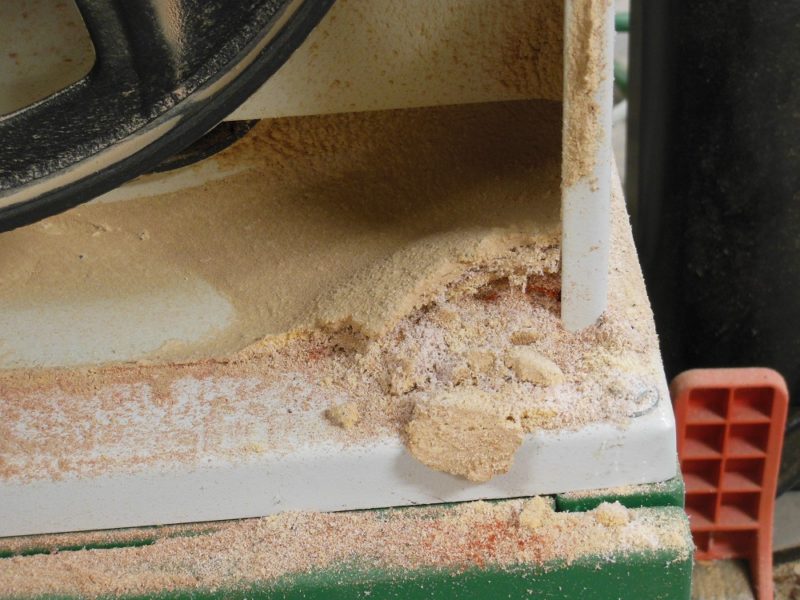 Without proper dust collection