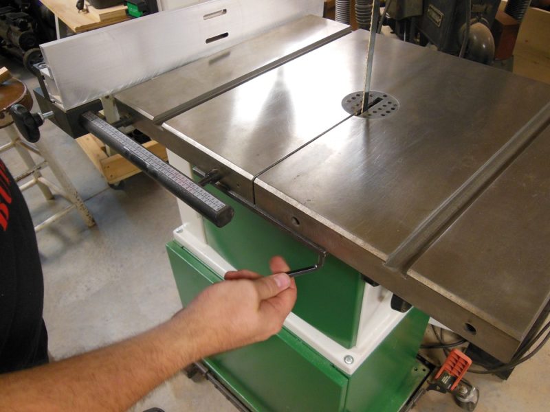 Re-attach the leveling bar